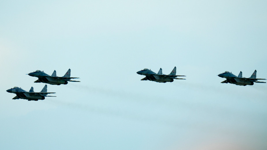 Словашки изтребители МиГ-29С.