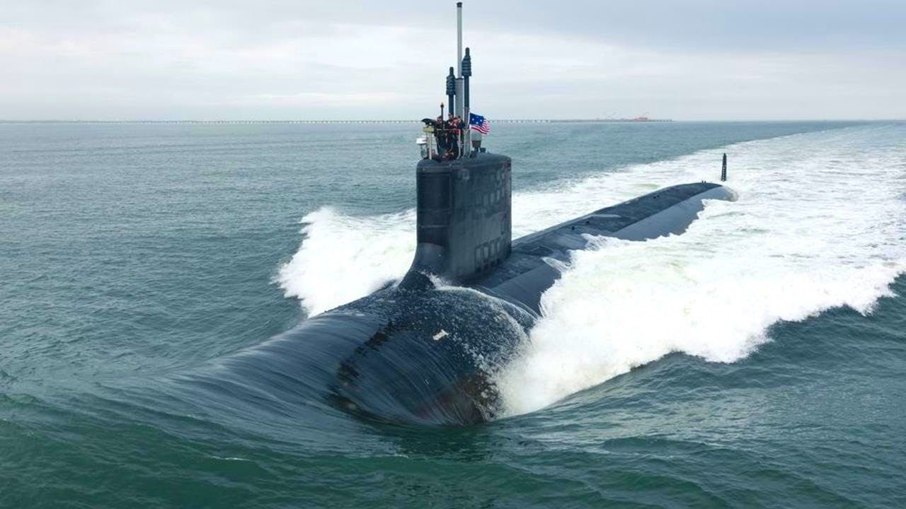 американска атомна подводница сащ