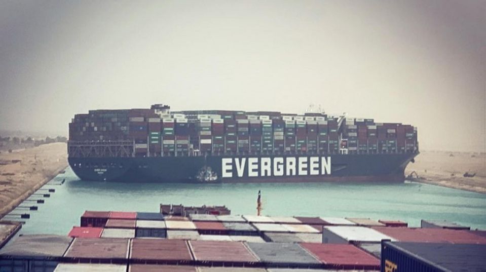 Евър Гивън суецки канал контейнеровоз