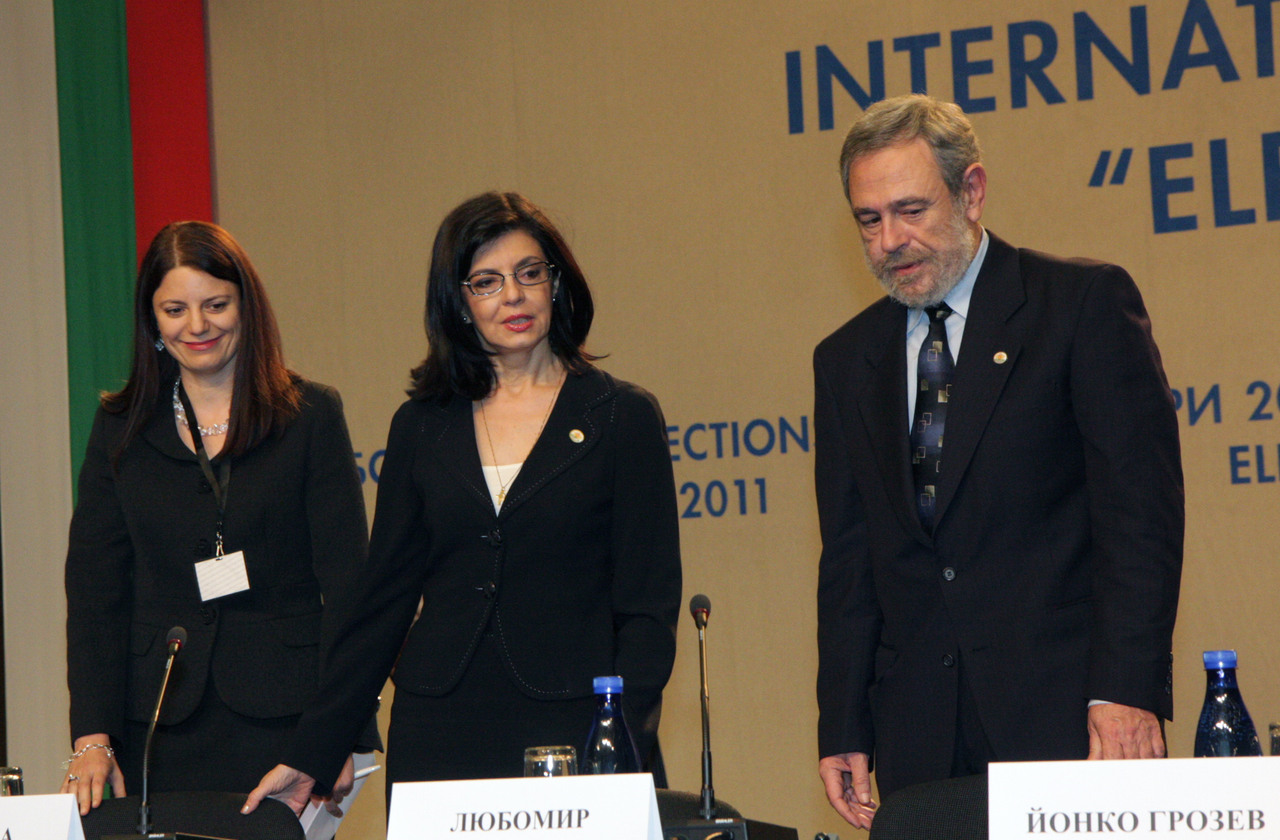Избори 2011ПресконференцияМеглена Кунева Любомир Христов