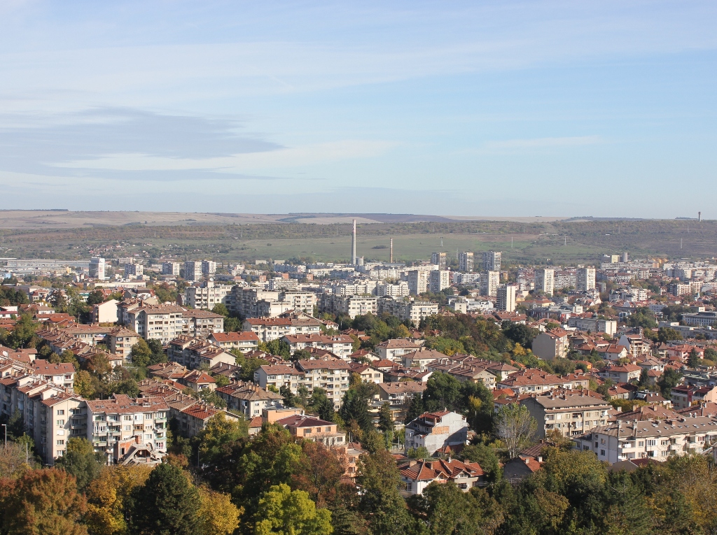панорама град Плевен