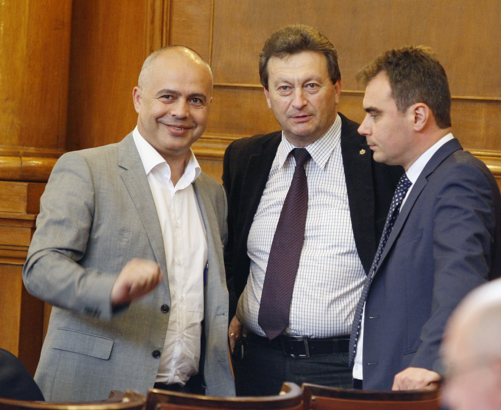 Парламент Геопги Свиленски Таско Ерменков - БСП Жельо Бойчев