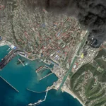 Рафинерията в Туапсе, поразена от украински дронове