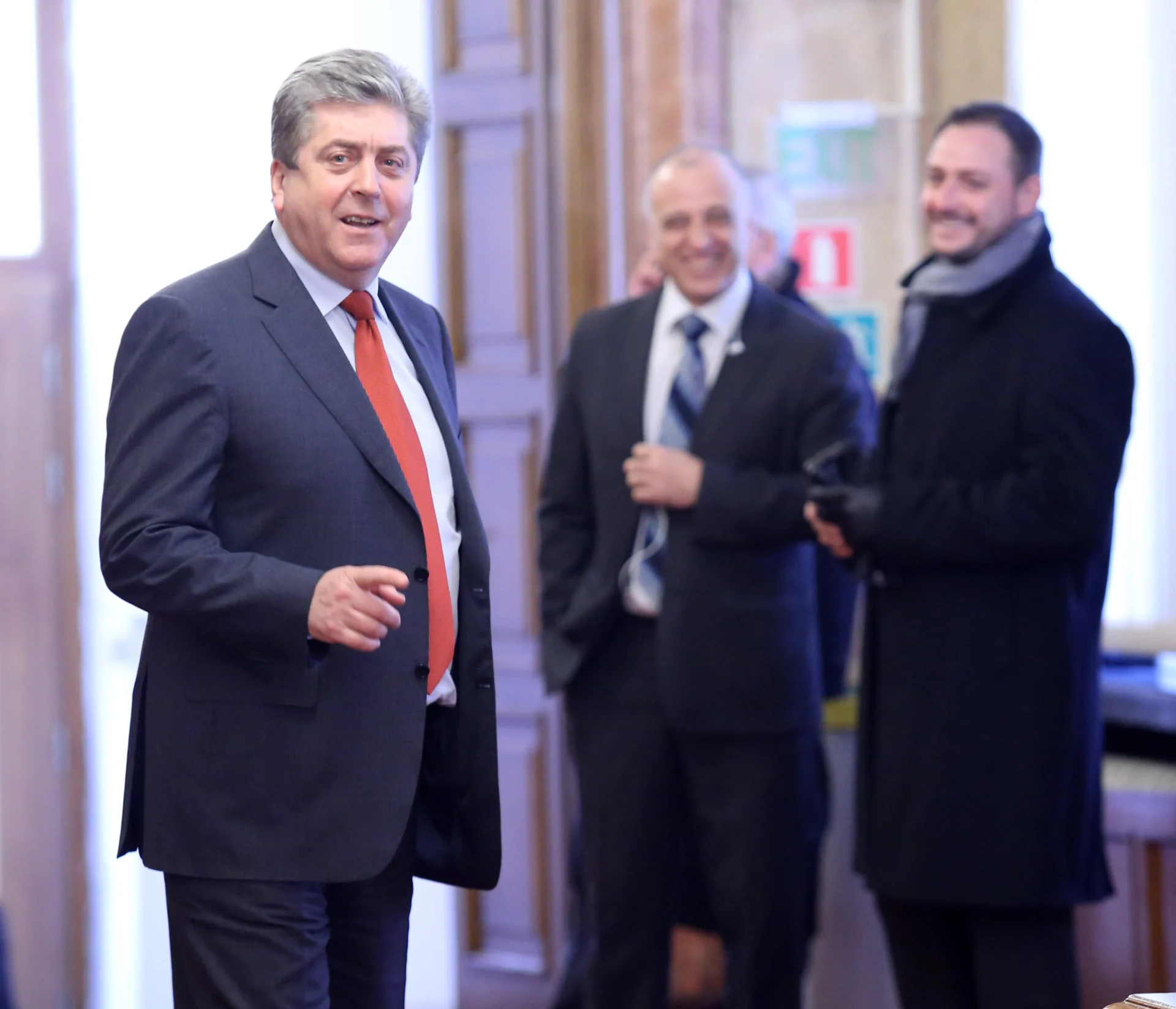 Парламент - Клетва на президента Румен Радев - Георги Първанов