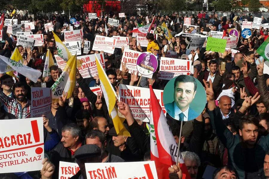 протест истанбул турция