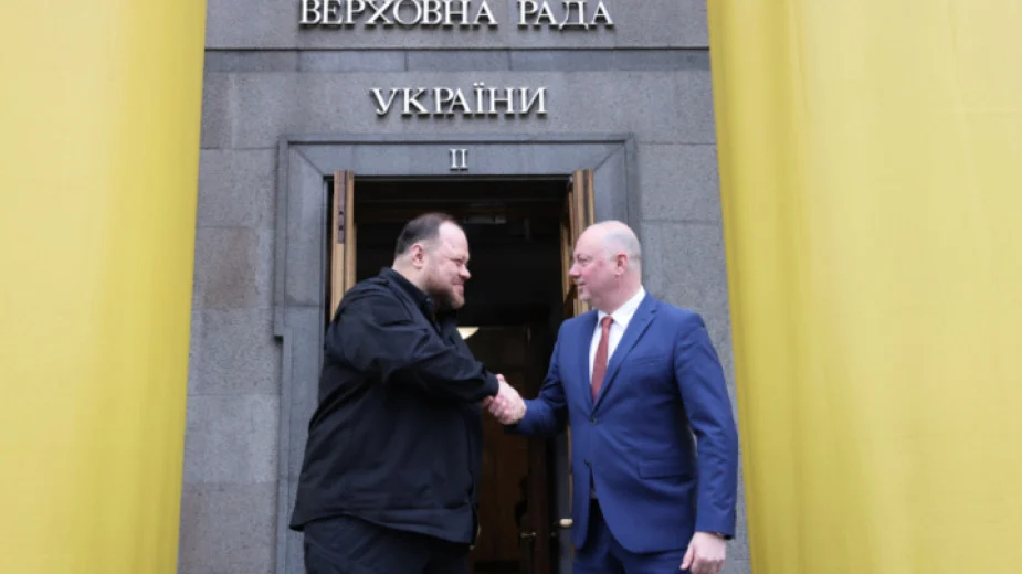 Руслан Стефанчук и Росен Желязков