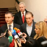 Министерство на финансите среща с КРИБ Владислав Горанов - мин. на фин. Кирил Домусчиев - предс. на КРИБ