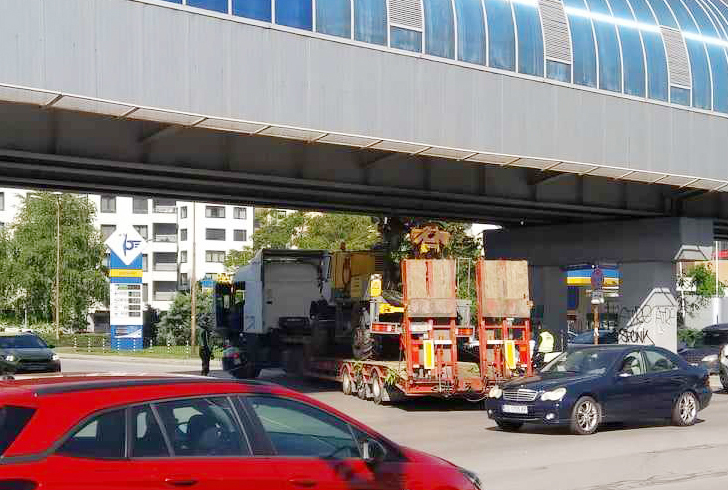 бул Драган Цанков метро камион