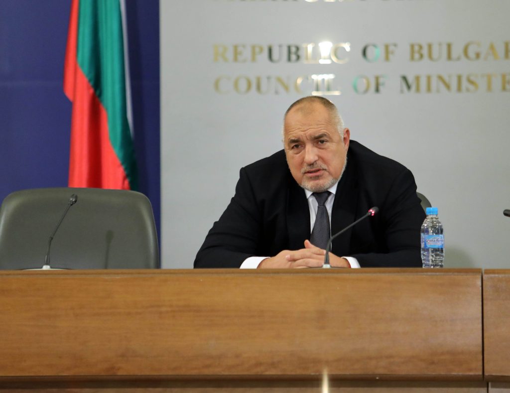 Министерски съвет брифинг Бойко Борисов