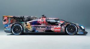 BMW Art Car с дизайн на Джули Мехрету е представен в център Помпиду в Париж