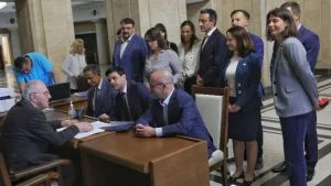 ПП-ДБ регистрира евролистата си в ЦИК, кандидати за евродепутати, водачи на листи, Никола Минчев