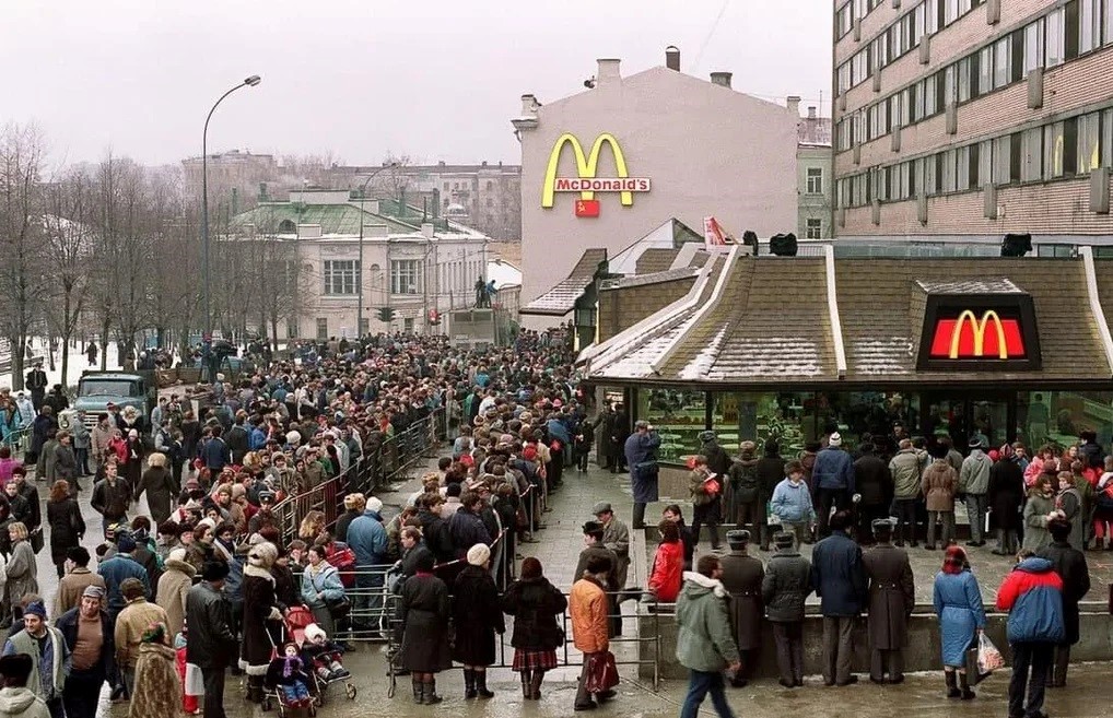макдоналдс в русия