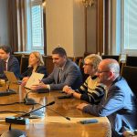 Преговорният екип на "Демократична България" (ДБ) за преговорите с ГЕРБ-СДС за правителство и съвместно управление