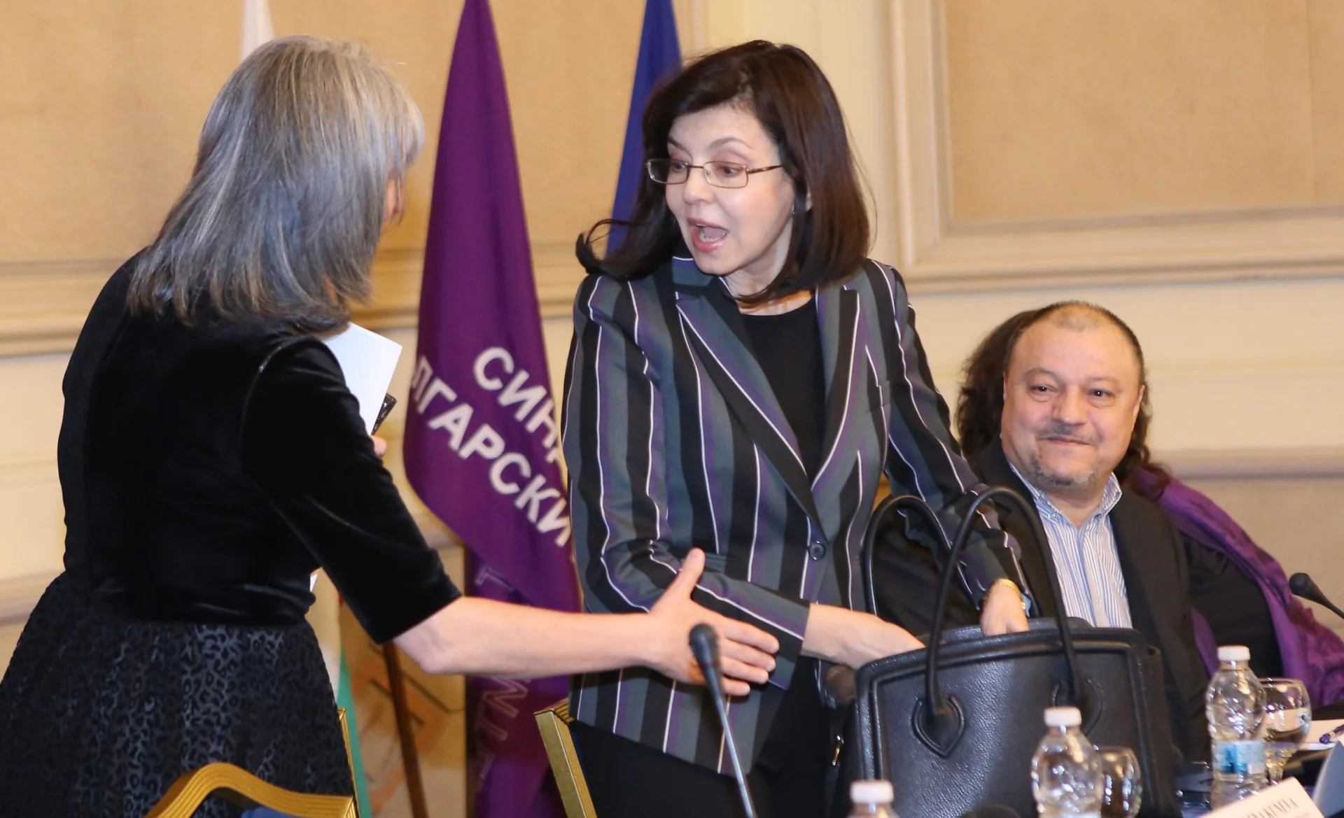 Министърът на образованието и науката Меглена Кунева взе участие в организираната от Синдиката на българските учители Балканска конференция на тема „Учителските синдикати на Балканите за мир“.