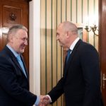 Президентът Румен Радев се срещна с бившия министър-председател (премиер) на РСМ Любчо Георгиевски