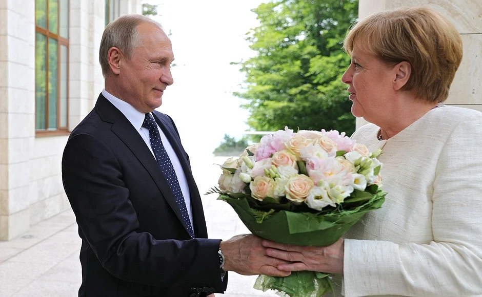 меркел путин сочи