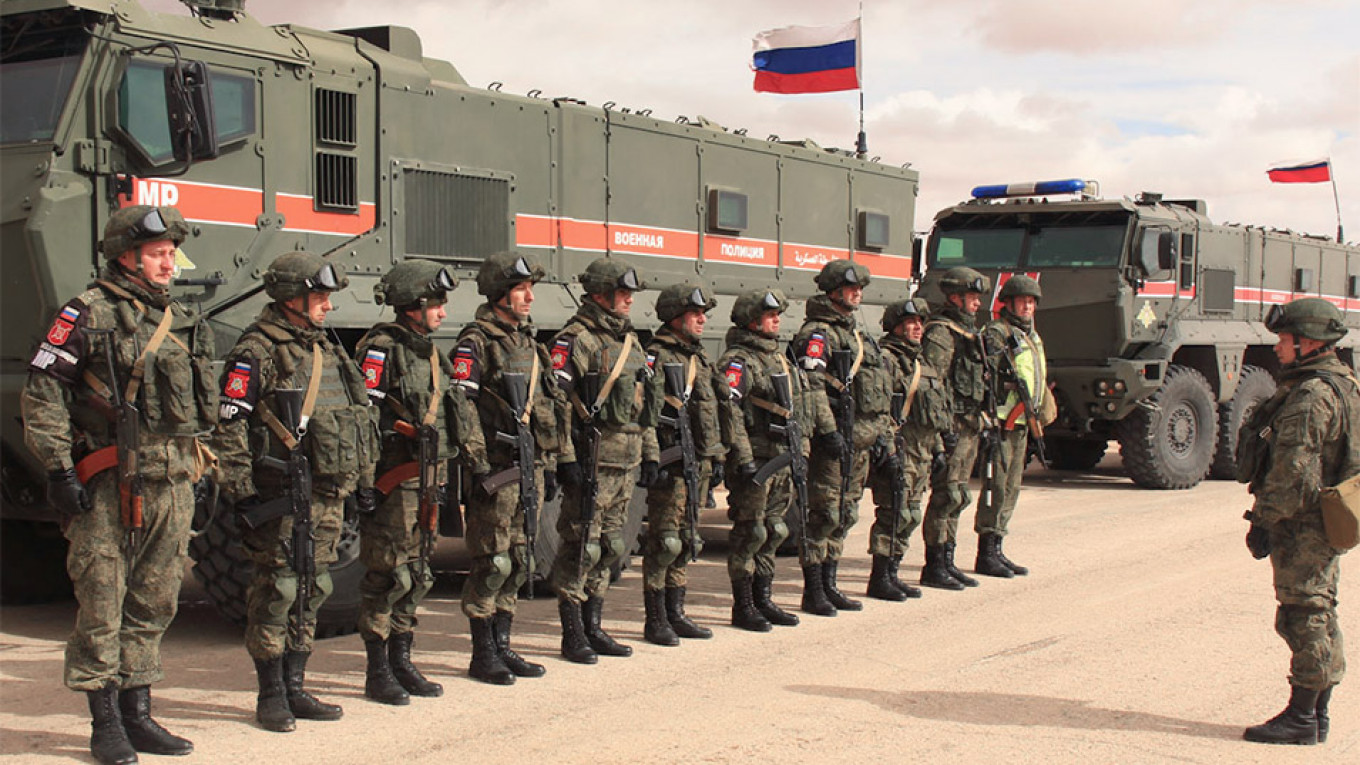 Руски военни Сирия