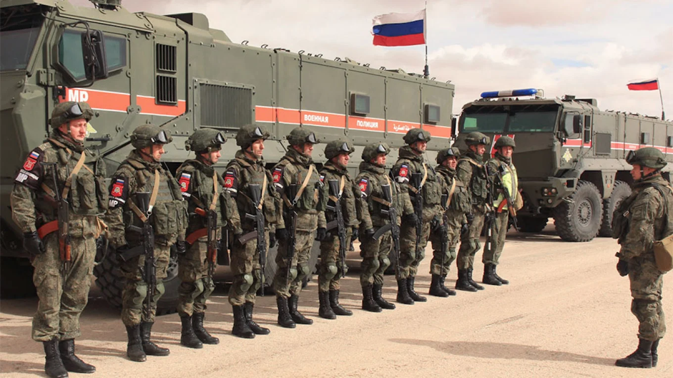 Руски военни Сирия