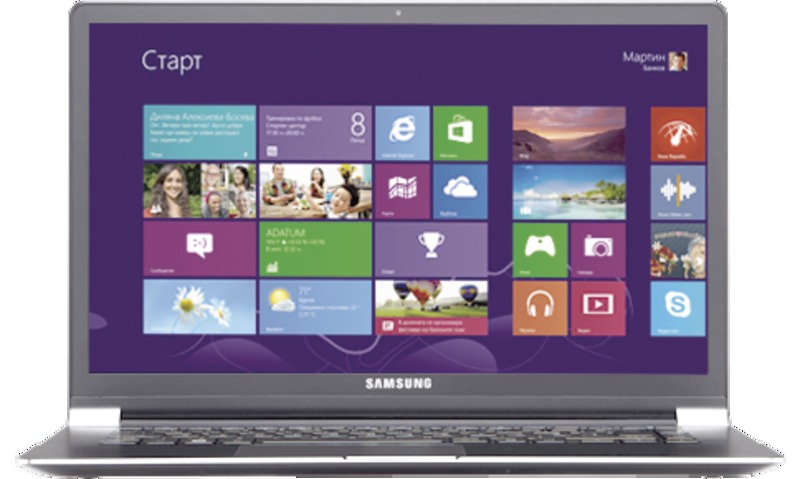Новостите в Windows 8 започват още от стартово меню.