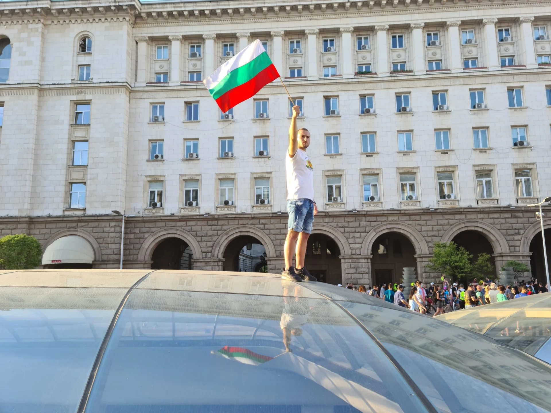 Протест в София