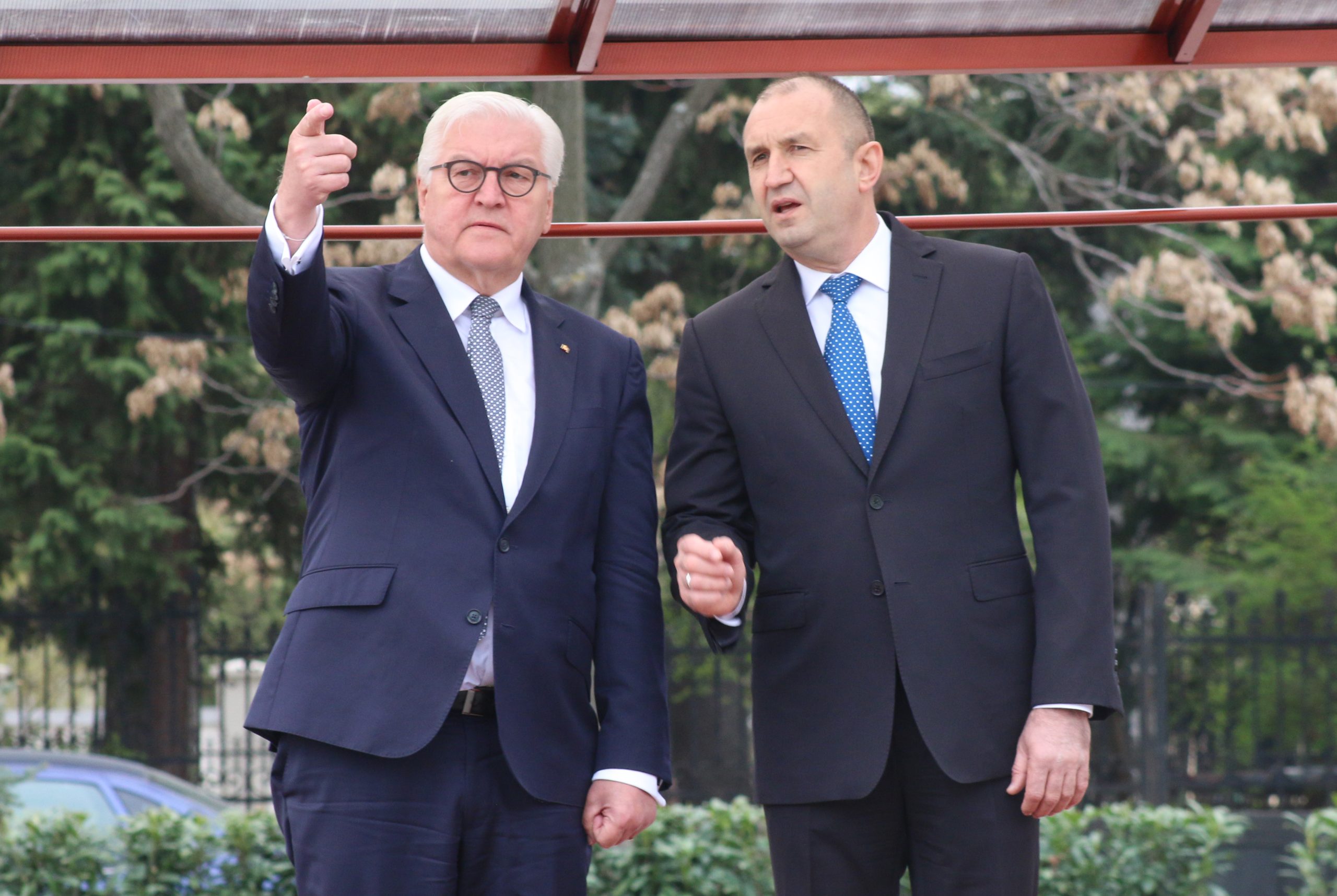 Франк-Валтер Щайнмайер президент германия германски Румен Радев