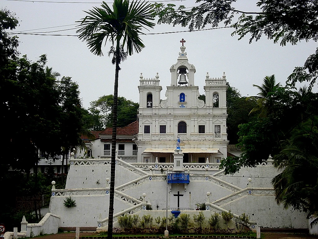 Църквата Дева Мария на непорочното зачатие ( Igreja de Nossa Senhora da Imaculada Conceição ) в град Панджим