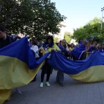 шествие в подкрепа на Украйна