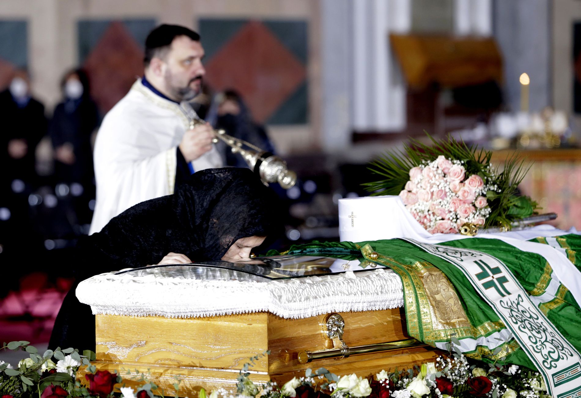 погребение опело сръбски патриарх ириней