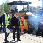 Инспекция на ремонта на бул Арсеналски