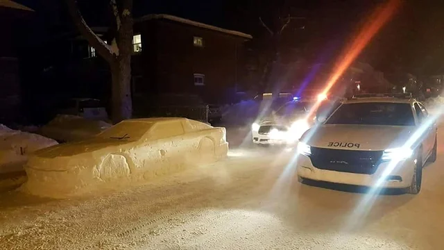 кола от сняг