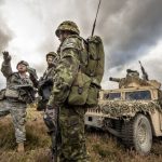 естония оръжие военни сили естонска армия