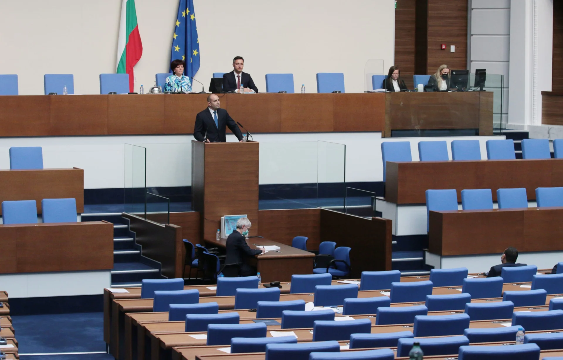 Парламент Румен Радев президент изказване реч