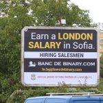 Билборд Banc de binary.com