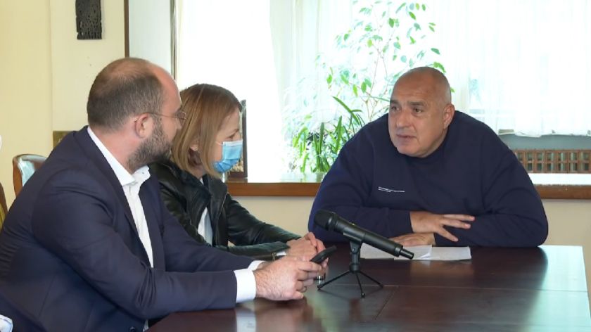 бойко борисов йорданка фандъкова герб софия (БНТ)