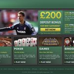Заглавната страница на сайта Bet365