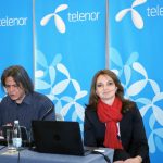 пресконференция за представяне на резултати от осъществяването на проект „Теленор България в подкрепа на младежката заетост" ръководител на проекта Лилия Владимирова – мениджър на „Център за предоставяне на HR услуги“ на Теленор