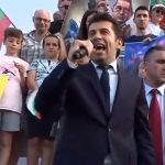 Митинг протест в подкрепа на Кирил Петков