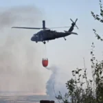 Пожарът в Пирин продължава до гори на два фронта, огнищата са хиляди