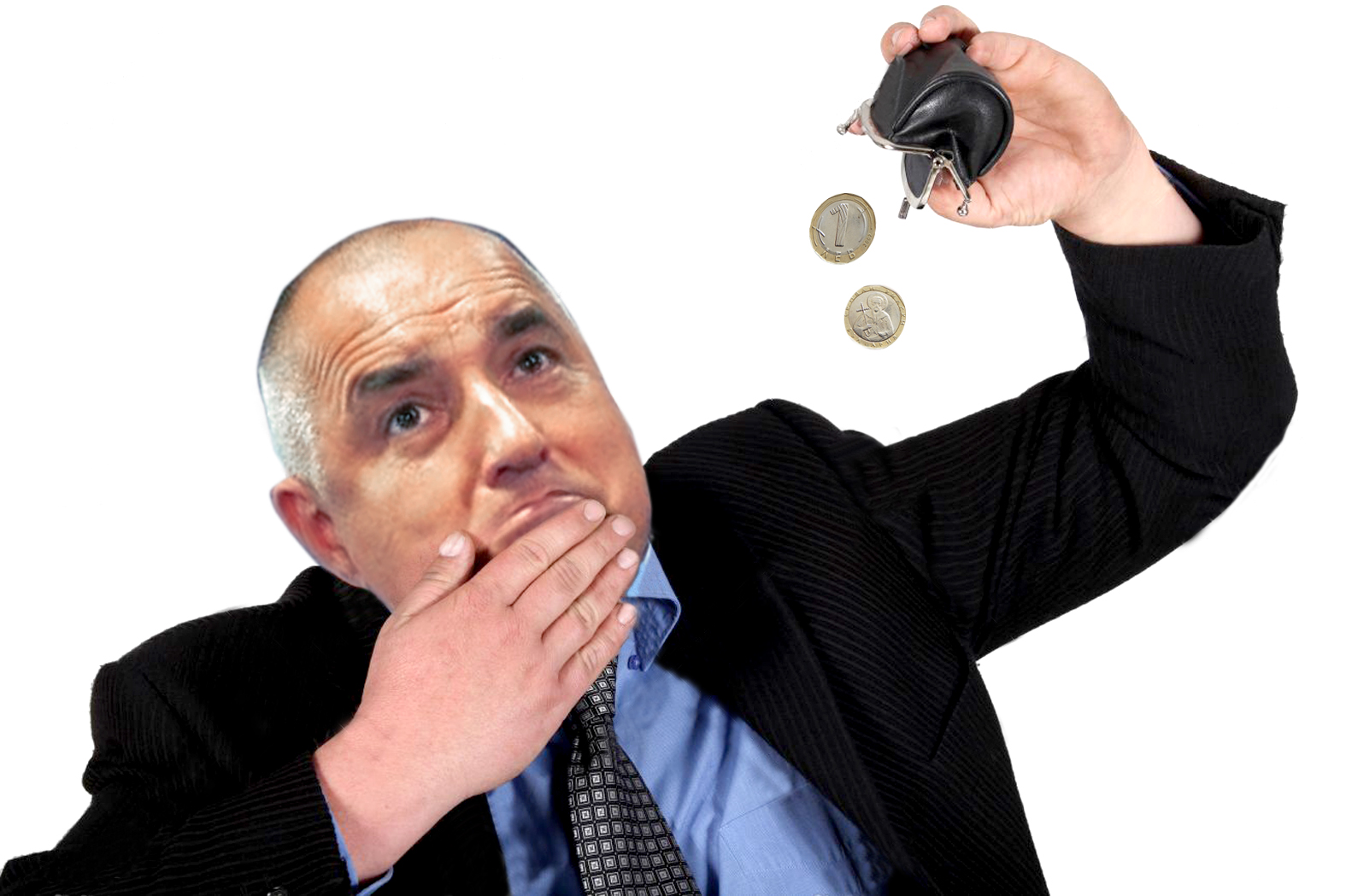 Бойко Борисов изтръсква празно портмоне - Бюджет реформи - брой 5 (1125)