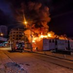 пожар магазини