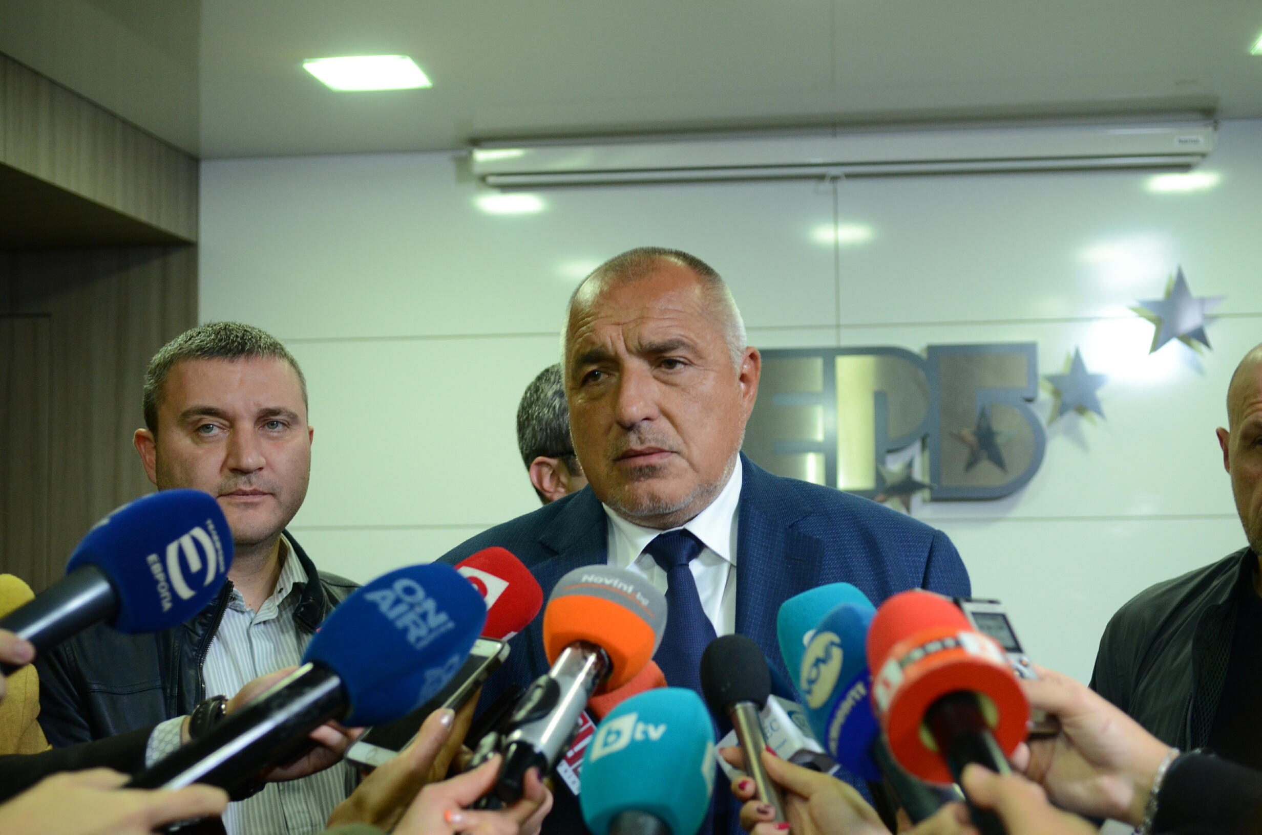 Пресконференция ГЕРБ Бойко Борисов