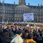 протест руско-украинска война украйна путин амстердам