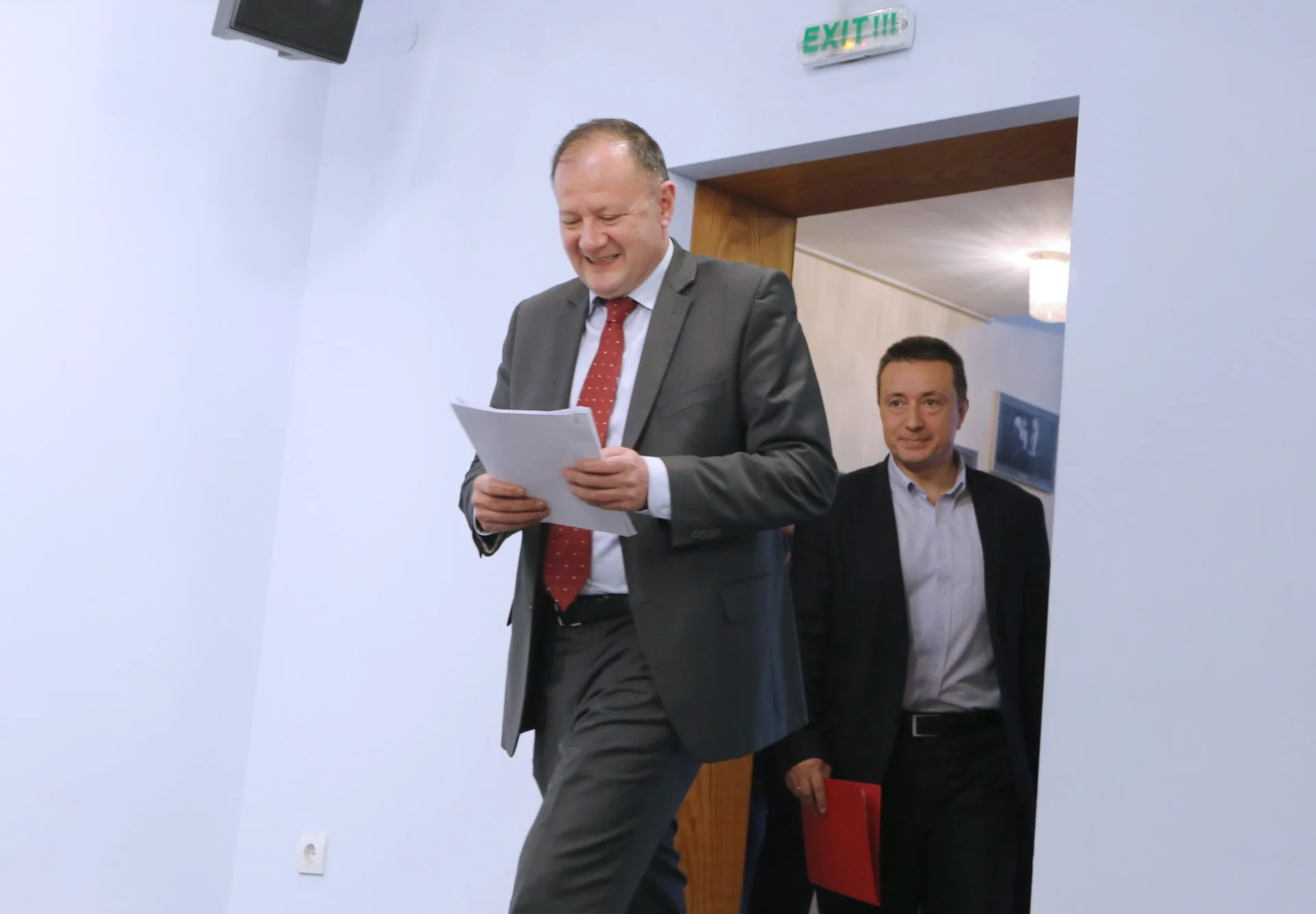 Пресконференция на БСП - Михаил Миков