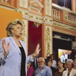 При следващото си посещение у нас еврокомисарят по правосъдието Вивиан Рединг ще има повод за среща със съдебните ни началници.