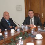 Министерство на финансите се проведе брифинг след среща на министър Владислав Горанов с председателя на УС на Фонда за гарантиране на влоговете в банките Радослав Миленков и ръководителите на банките