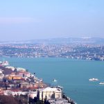Изглед към Босфора от хотел Мармара