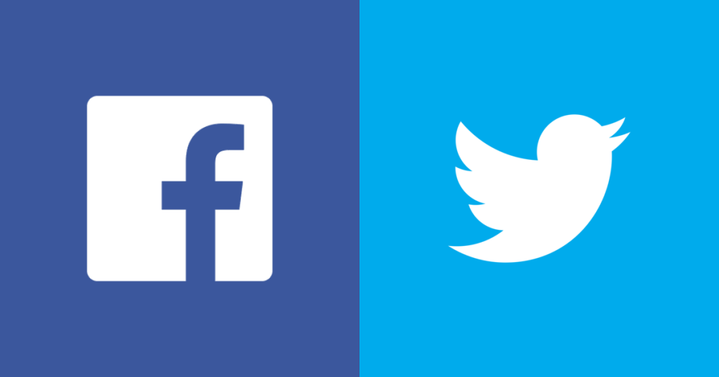 Фейсбук Туитър facebook twitter