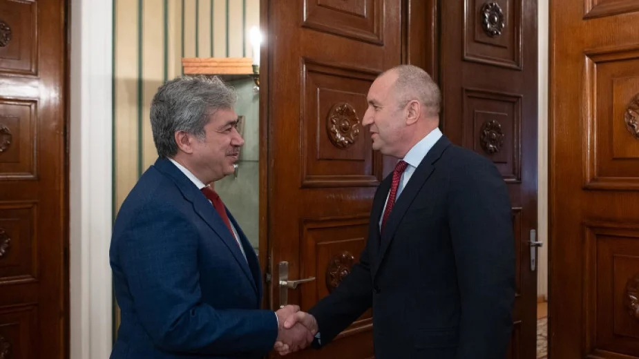 Президентът Румен Радев се срещна с катарския посланик за пленените български моряци