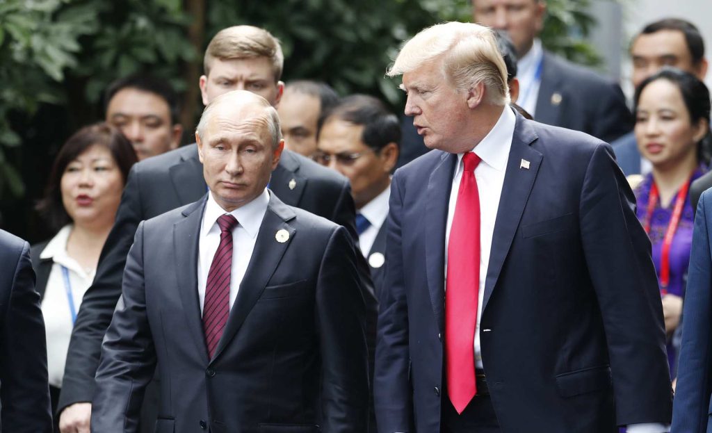 тръмп путин