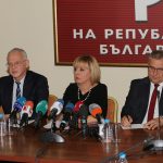 Пресконференция на Мая Манолова Васил Велев срещу американските централи